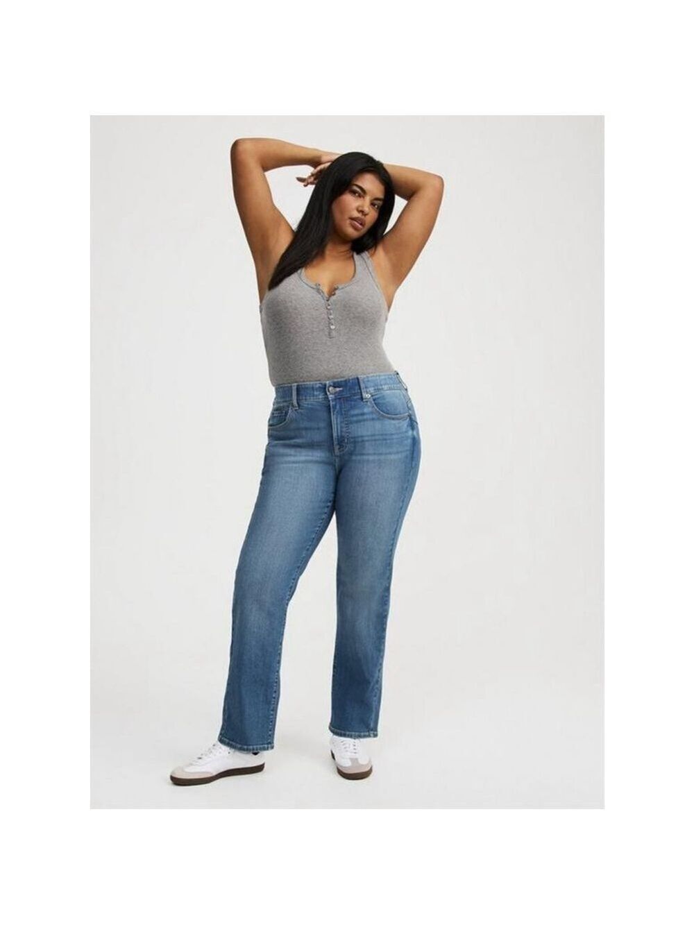 Torrid Bombshell Straight High Rise Jeans (16R) - Picture 1 of 11